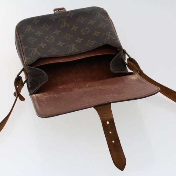 AUTHENTIC LOUIS VUITTON Monogram Cartouchiere MM Shoulder Bag - Picture 9 of 16